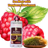 Natural Raspberry Seamoss Deodorant